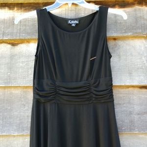 💖 💖K Studio Black Sleeveless A line Dress EUC